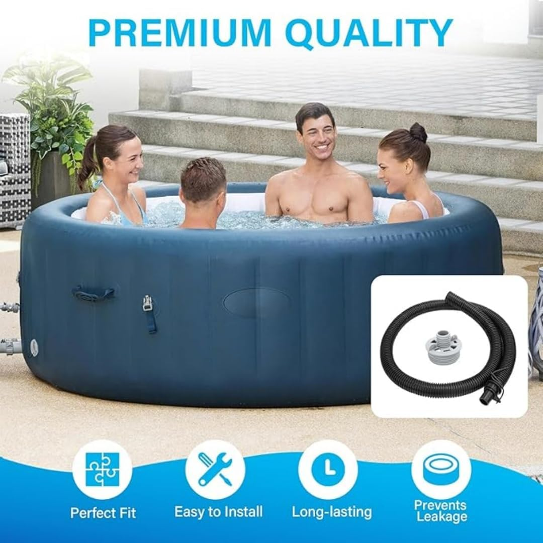 P05341 Inflatable Hose Compatible with P6931 P05503, Suitable for Various Lay-Z-Spa Bathtubs image number 2