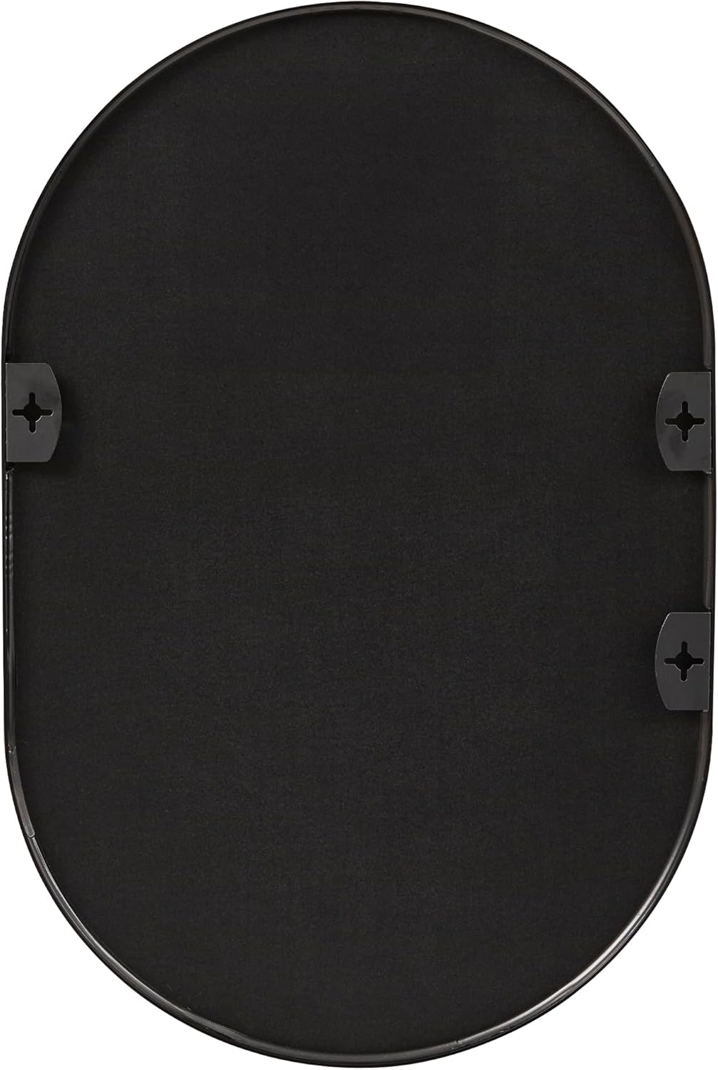 Cooper & Co. Zoe 90Cm Oval Aluminium Mirror Black image number 5