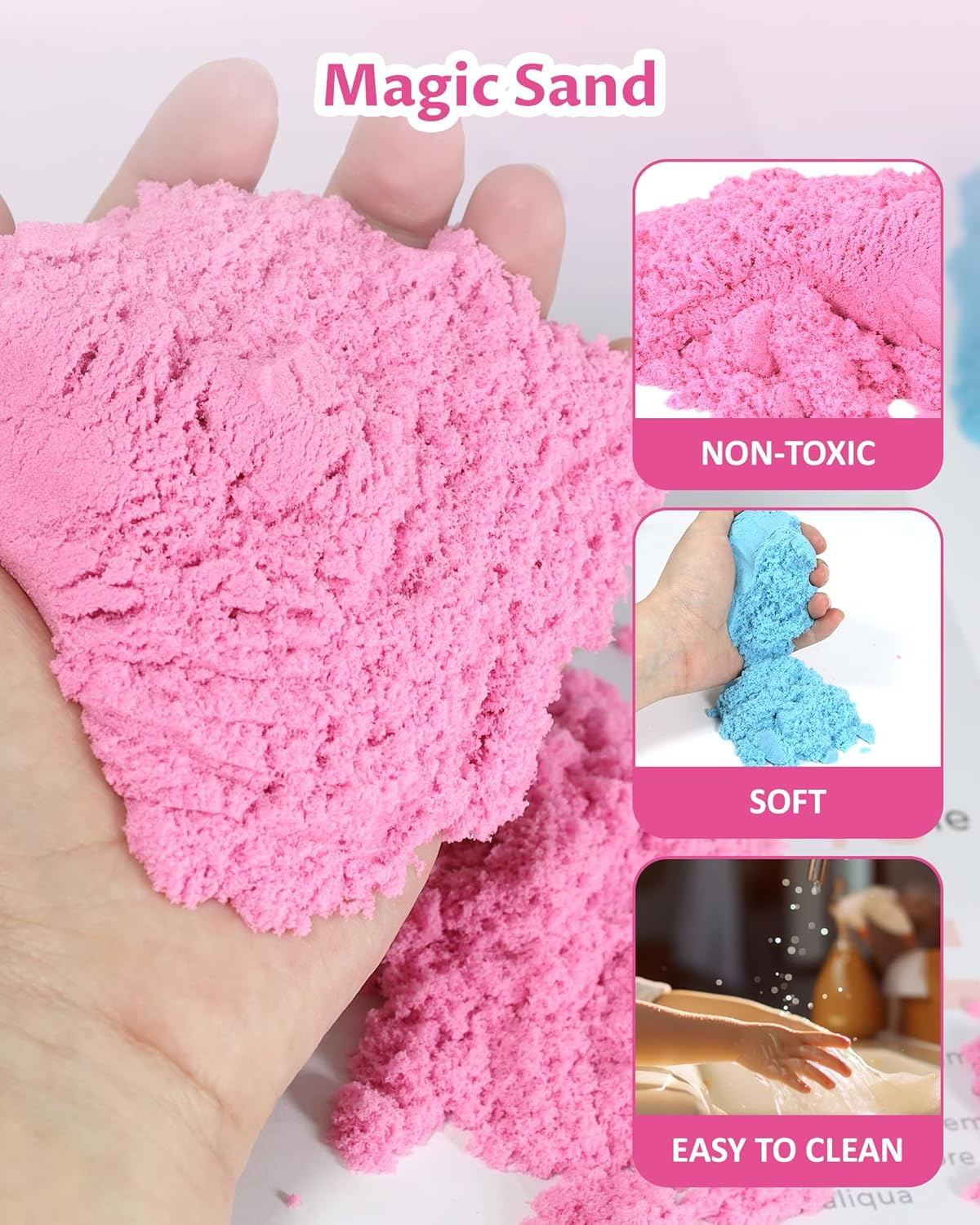 TJWFUNFUN Unicorn Light-Up Terrarium Kit for Kids - LED Night Light for Girls Ages 4 5 6 7 8-12 Year Old - Unicorn Toys for Girls - DIY Arts and Crafts Kit for Kids image number 4