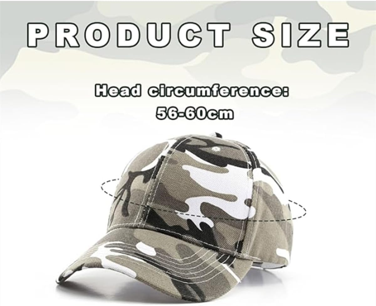 Jjiaolinin Men Women Camouflage Baseball Cap,Boys Camouflage Baseball Caps Camo Casual Camo Baseball Cap Mens Boys Army Camouflage Baseball Cap for Outdoor Camping Fishing Hip Hop Sports image number 5