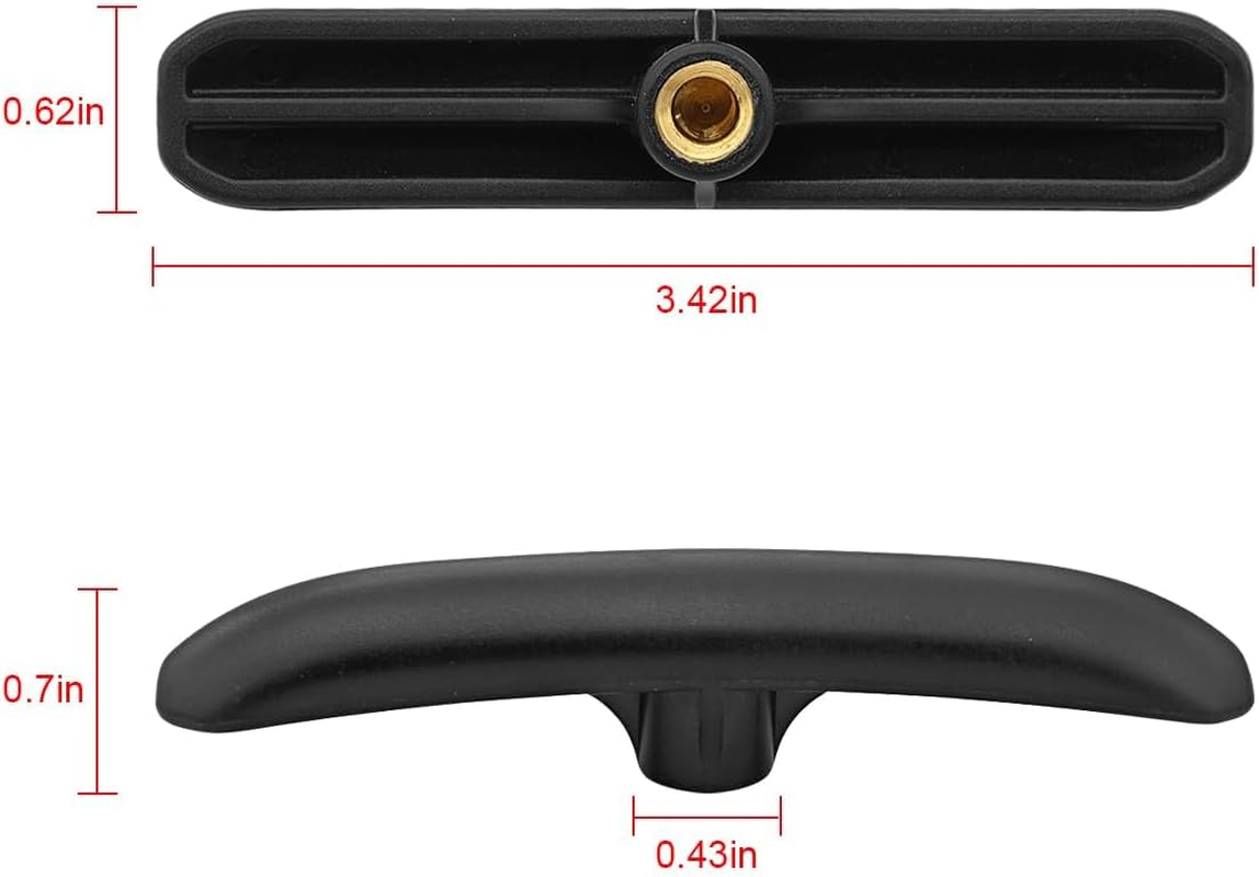 RV Sewer Valve Handles, 2 Pcs Tank Valve Gate Valve Handles, Durable and Easy to Install for Sewer Dump Valve Extension Rods, Compatible with 1 1/2" and 3" Gate Valves image number 4