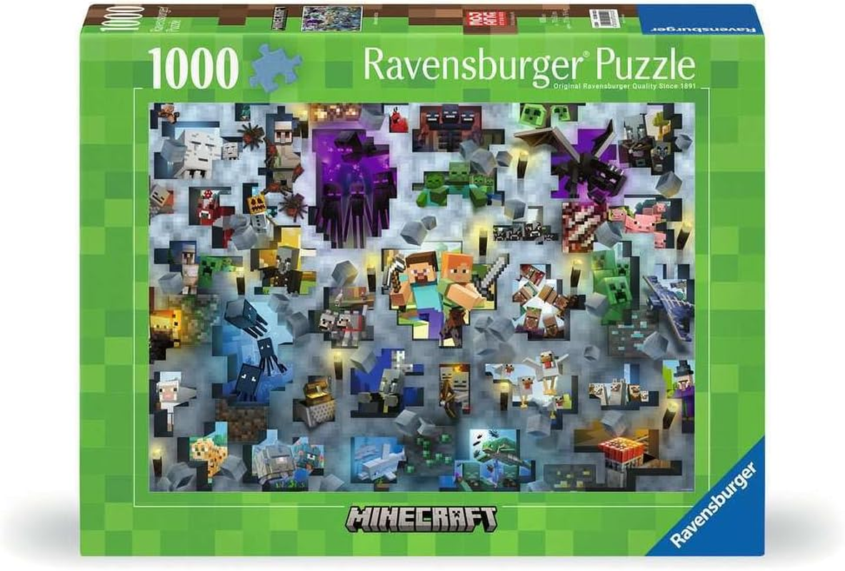 Ravensburger - Minecraft Challenge 1000P
