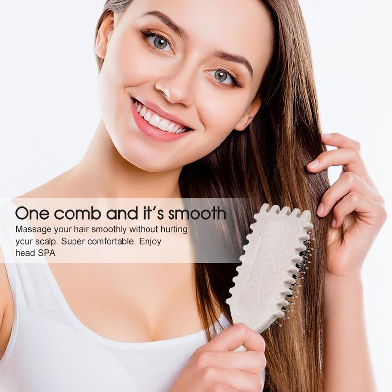 Tootoo Women Curl Define Styling Defining Brush Hair Stylishing Tool Curl Brush (White) image number 5