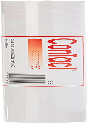 Contact Book Covering Clear 50 MIC 15M X 450 Millimeter