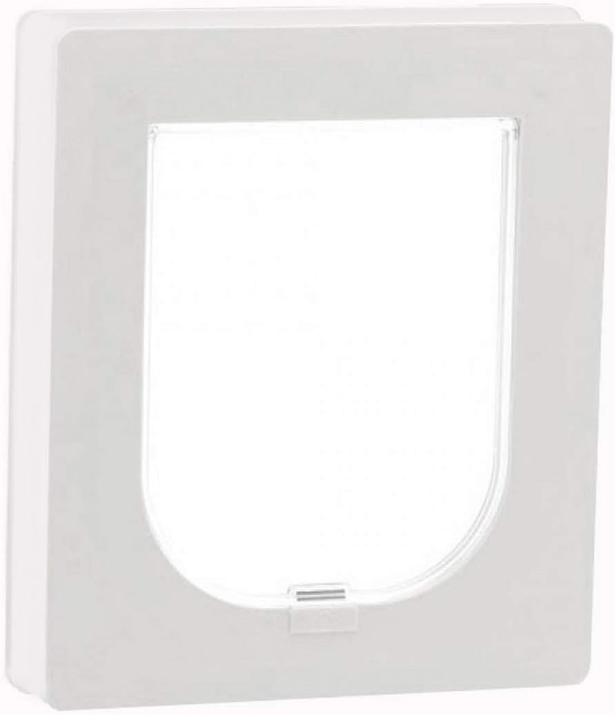 Petway Pet Doors Timber, White Small