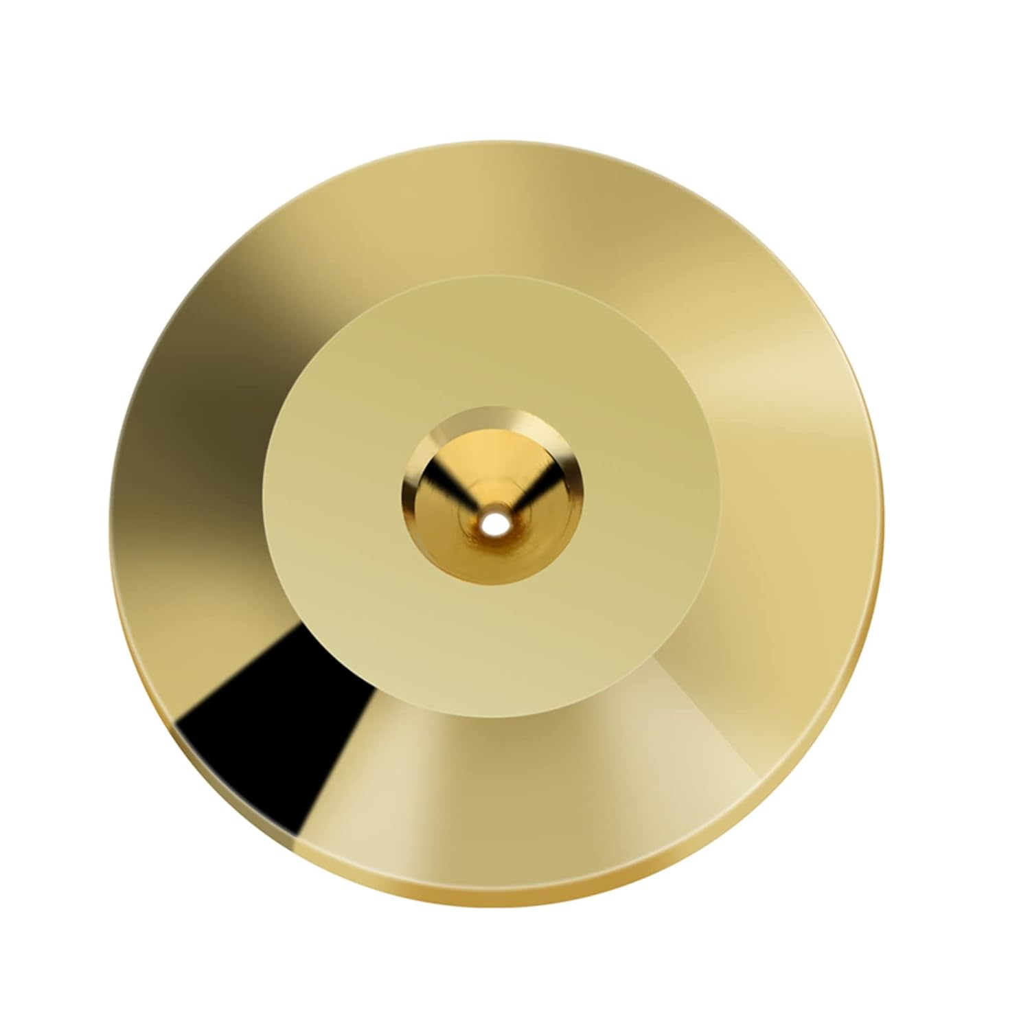 8 Pcs Copper Speaker Spikes Pads with Gold Plating, Universal Shock Base Isolation for Amplifier Turntable (25X4Mm) image number 2