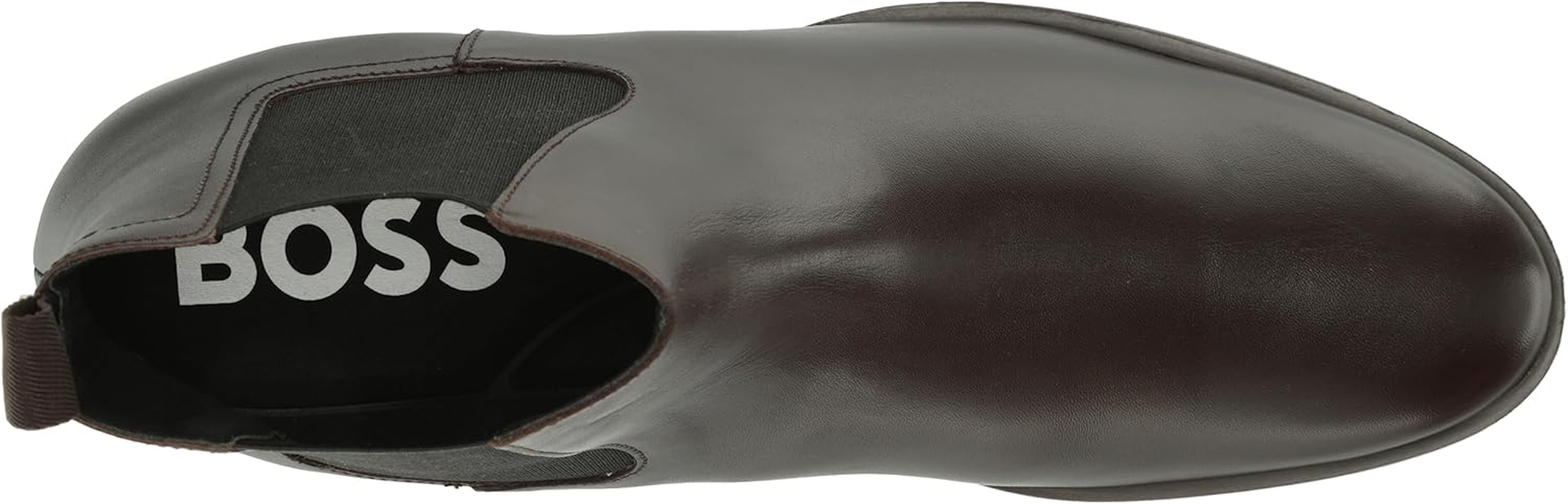 BOSS Men'S Colby Soft Leather Chelsea Boot Hiking Shoe image number 6