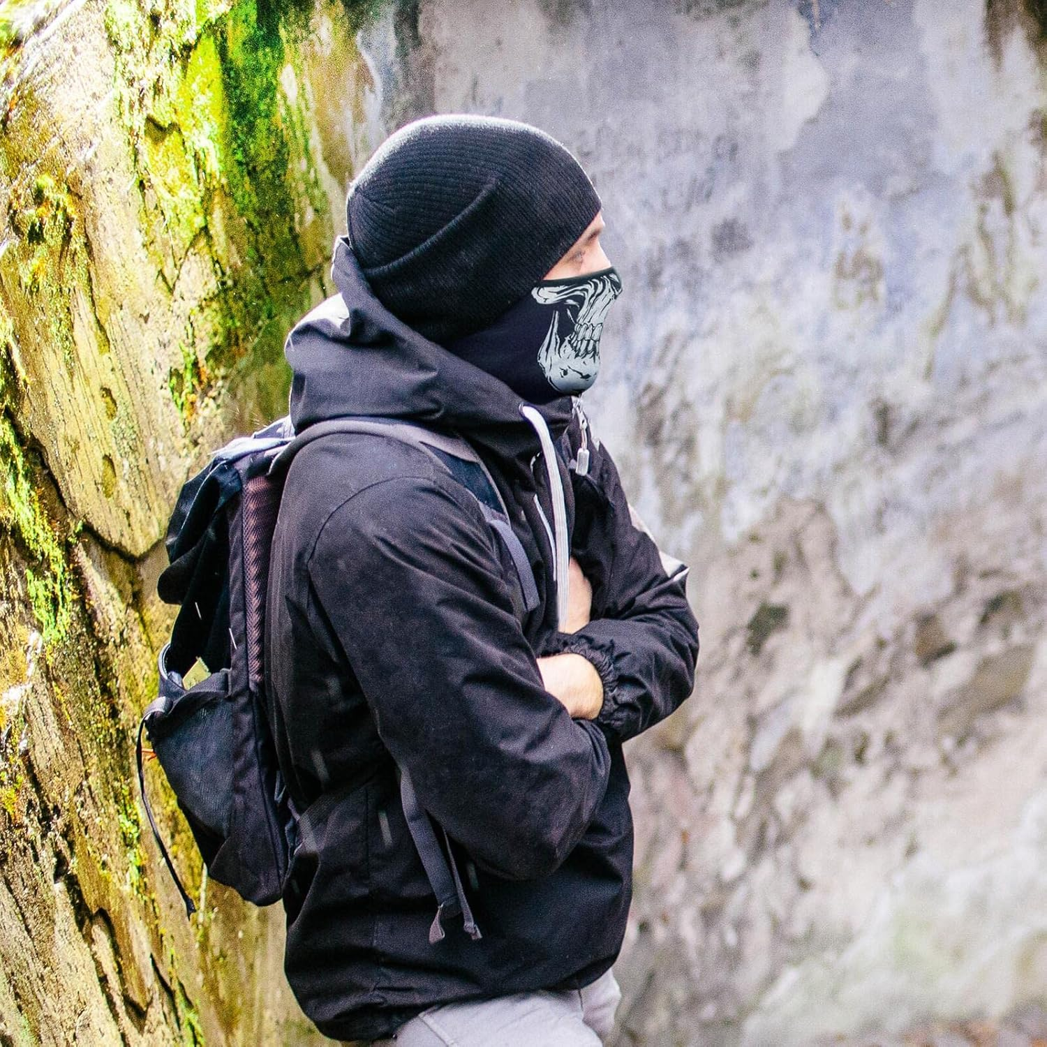 Fuinloth Balaclava Shiesty Ski Mask, Summer Motorcycle UV Protector Neck Gaiter for Men/Women - Camouflage image number 5