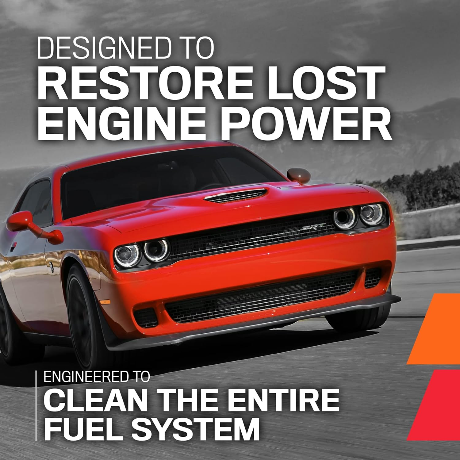 K&N Performance+ Fuel System Cleaner: Restores Performance and Acceleration, 16 Ounce Bottle Treats up to 21 Gallons, 99-2050 image number 1