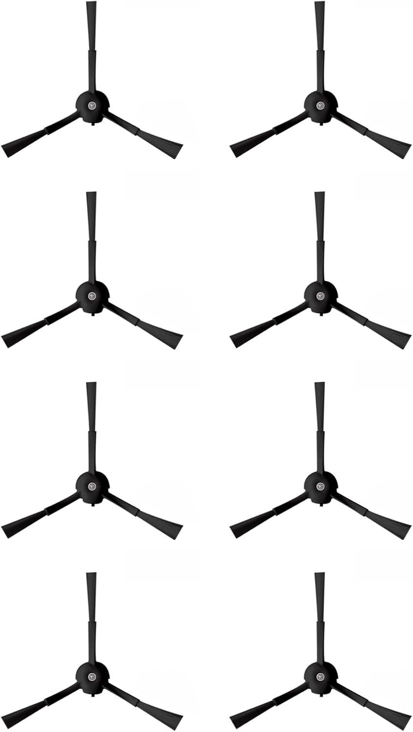 HUAYUWA Vacuum Replacement Parts (8Pcs Side Brushes) Compatible with Roborock S8 Pro Ultra S8 S8+ G20 Robot Vacuum Cleaner Accessories Kit Set