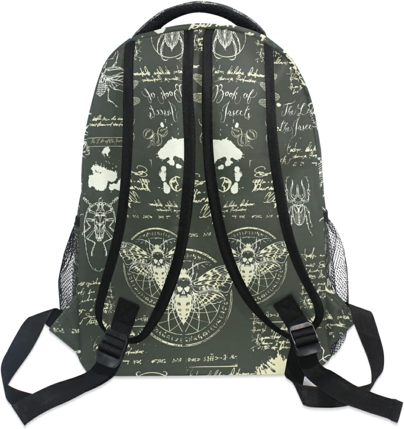 Caihoyu Insect Specimen Backpack for Adults and Teens College School Laptop Shoulder Daypack Travel Business Work Computer Backpack, Insect Specimen, One Size, Daypack Backpacks image number 3