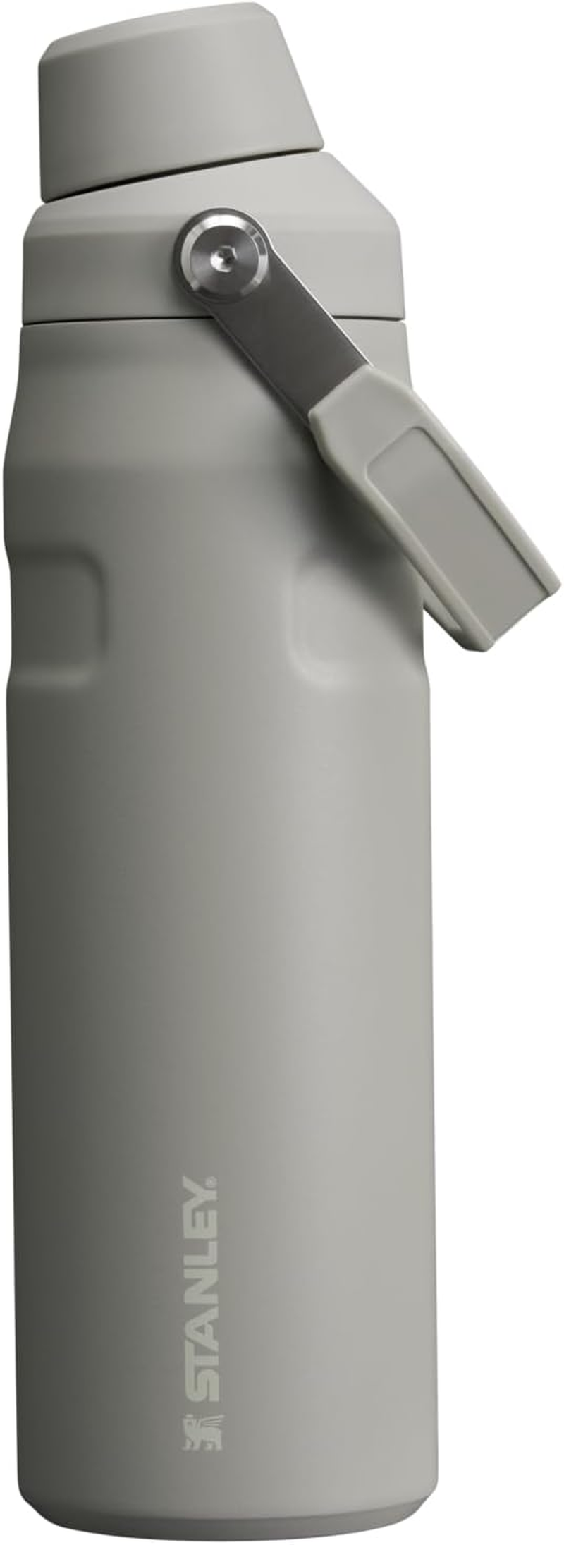 Stanley Iceflow Fast Flow Water Bottle 24 Oz | Angled Spout Lid | Lightweight and Leakproof for Travel and Sports | Insulated Stainless Steel | Bpa-Free | Ash image number 5