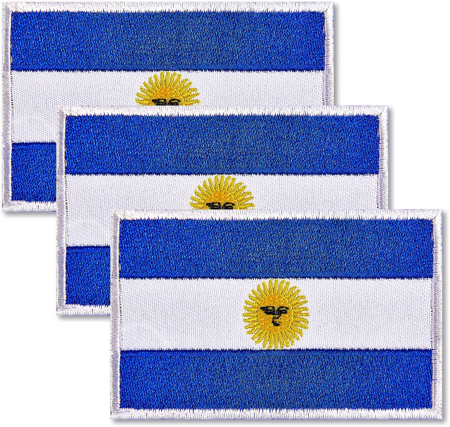 Zxvzyt 3 Pack Australia Flag Embroidered Patches Australian Flags Military Emblem Patch for Clothes Hat Backpacks Decorations