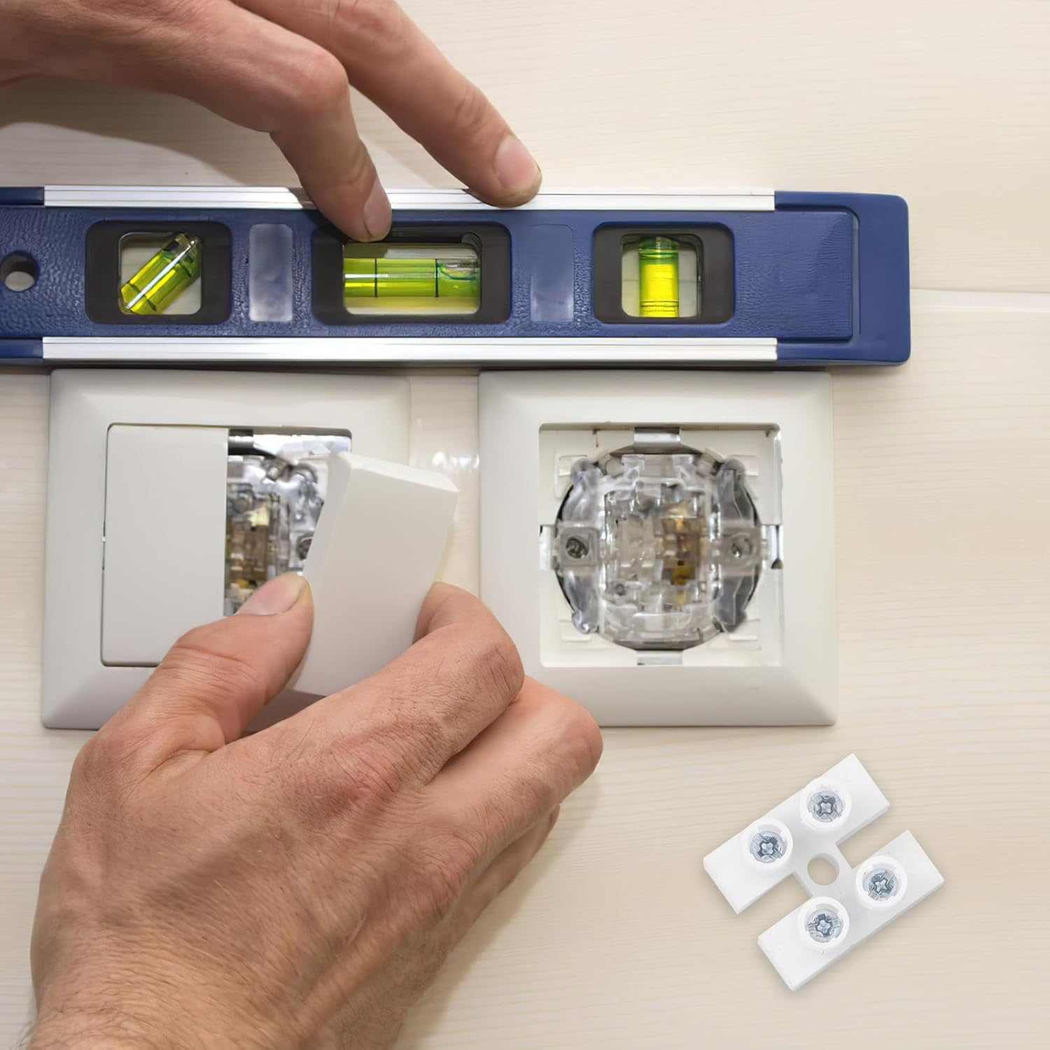 BAZEITFLOW 100Pcs 2-Pin 10A Screw Type Quick Connect Terminals, Flame Retardant Small Wire Connectors Kit for Electrical Cable Wiring and Power Line Connections image number 6