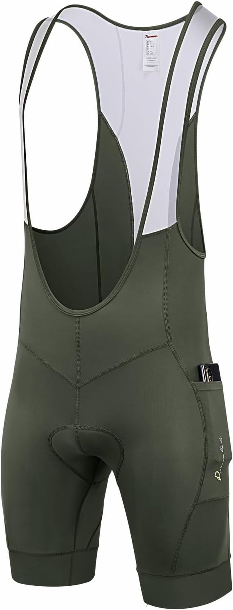 Przewalski Men'S 3D Padded Cycling Bike Bib Shorts, Excellent Performance and Better Fit