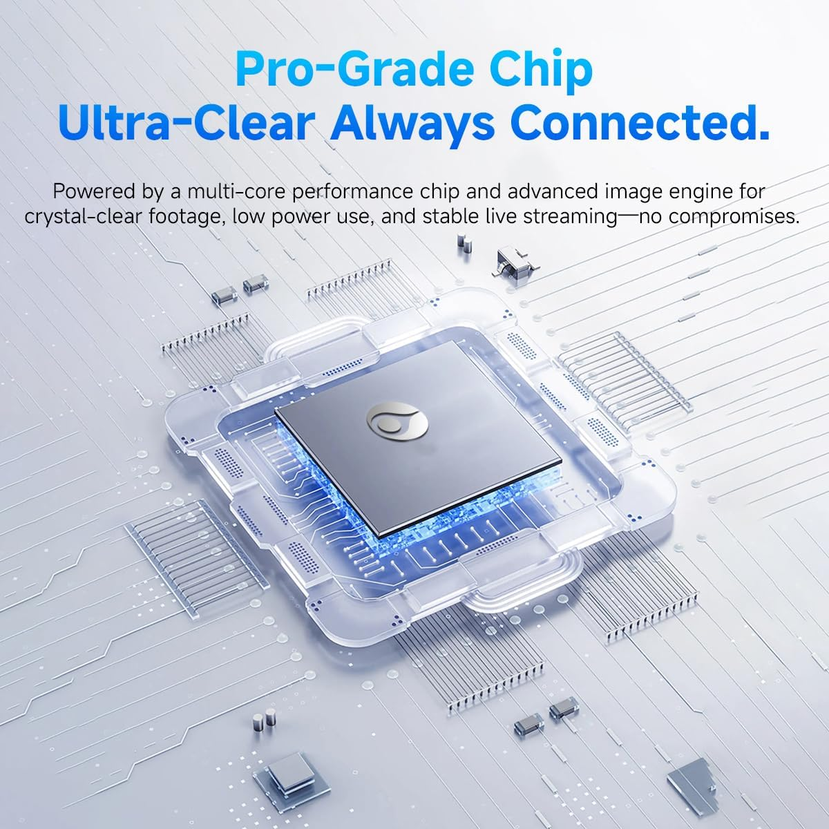 2K HD Aquarium & Terrarium Wifi Pet Camera,140&deg; Wide-Angle Anti-Glare & Anti-Reflection,Night Vision for Fish & Reptiles,Two-Way Audio,Glass-Mount Enclosure Monitor,Ai-Powered Detection,24/7 Recording image number 2