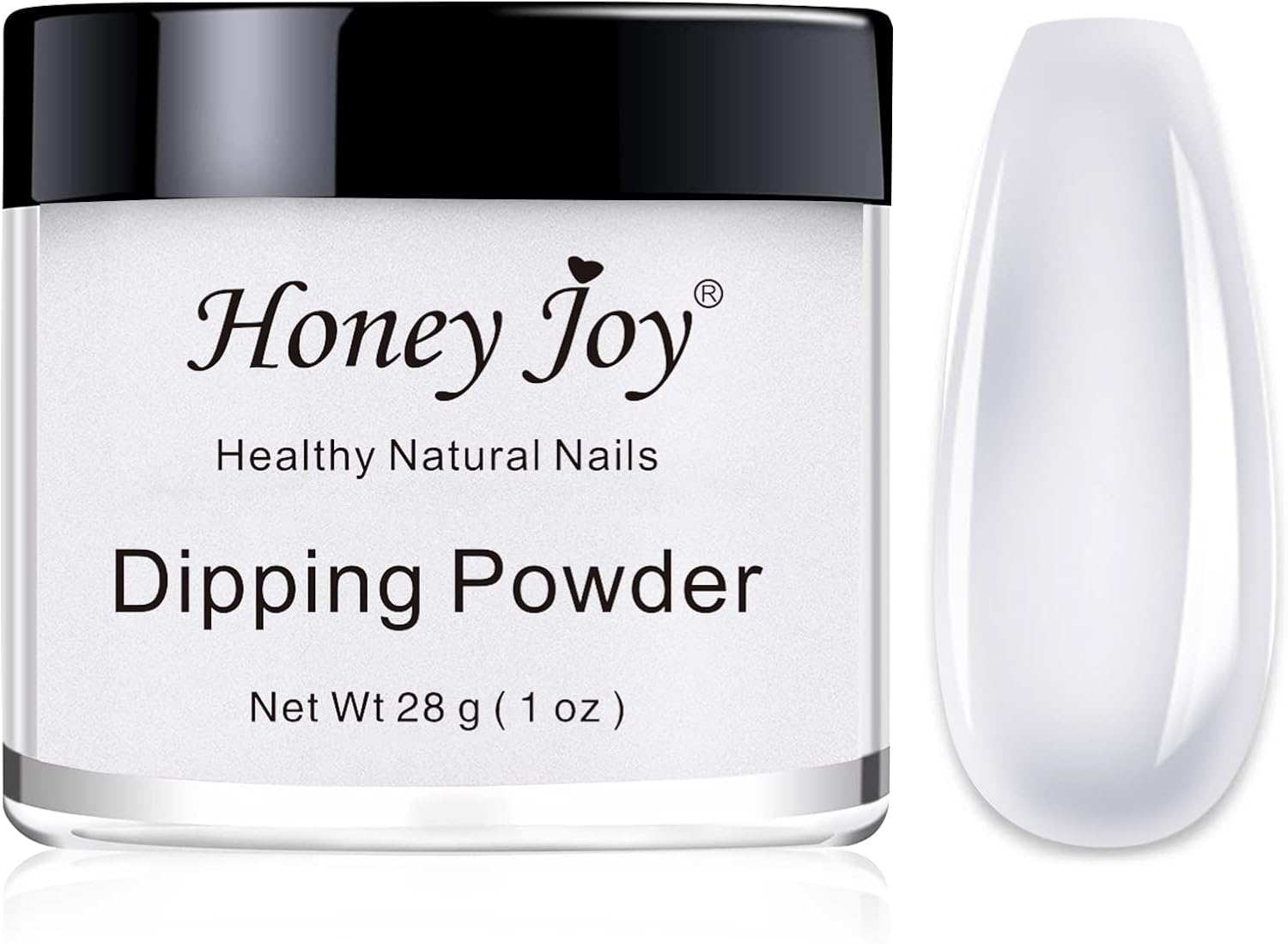 28 G/Box Fine Diving Powder French Manicure Foundation Colours Pink and White Diving Powder Nails, No UV LED Healing, 1 Ounce per Box, Clear image number 3