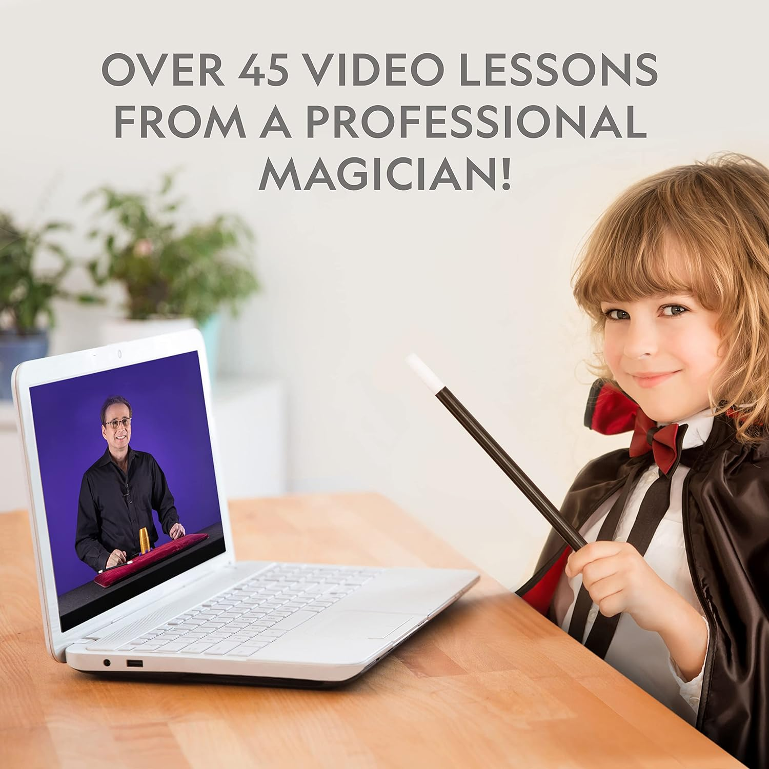 National Geographic Kids Magic Set - 45 Magic Tricks for Kids to Perform with Step-By-Step Video Instructions for Each Trick Provided by a Professional Magician, Toys for Boys and Girls image number 3