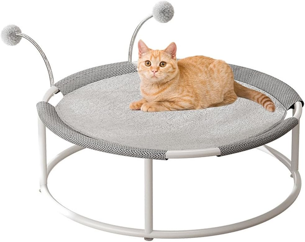 HHWRT Elevated Cat Hammock Bed, Pet Bed, All Seasons Universal Moisture Proof Cat Hammocks, Cat Hammock, Portable Pet Bed Raised, Raised Cats Bed for Indoor Outdoor Use, Ideal for Small Dogs and Cats image number 5