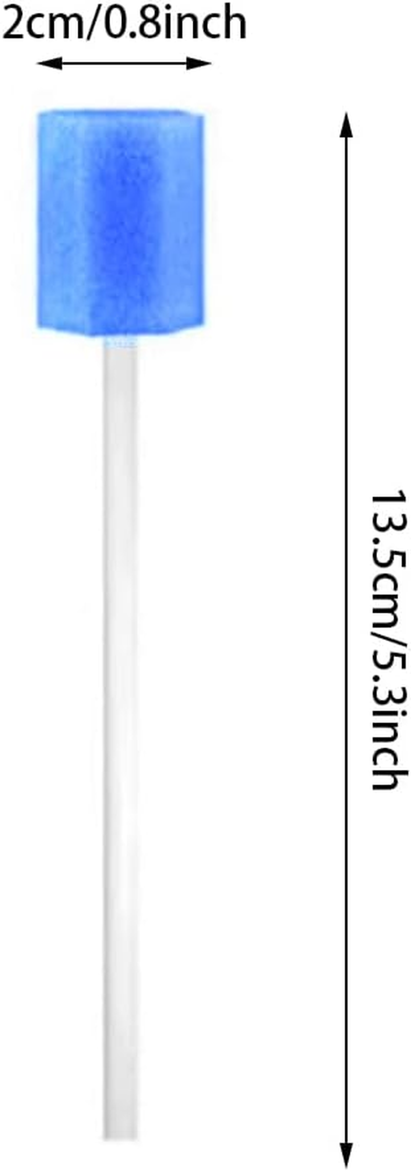 Disposable Mouth Swabs Sponge,Mouth Care Sponge Tooth Cleaning Sponge,Mouth Swabs Sponge,Sponge Swabs Mouth Cleaning Sponge Mouth Care Sponge (Blue)