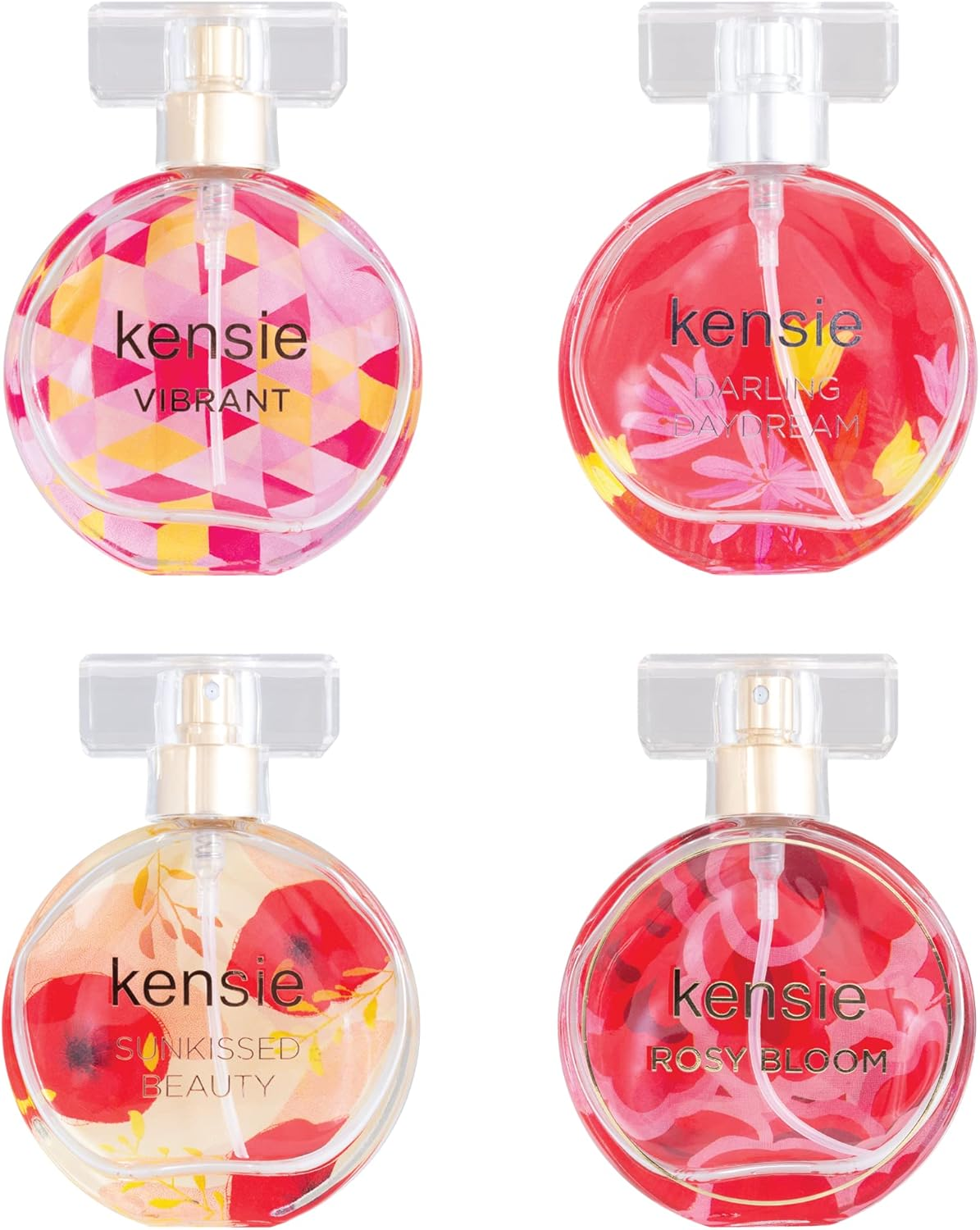 Kensie Kensie 4 Piece Coffret - Vibrant, Darling Daydream, Sunkissed Beauty, Rosy Bloom, 0.67 Fluid_Ounces image number 1