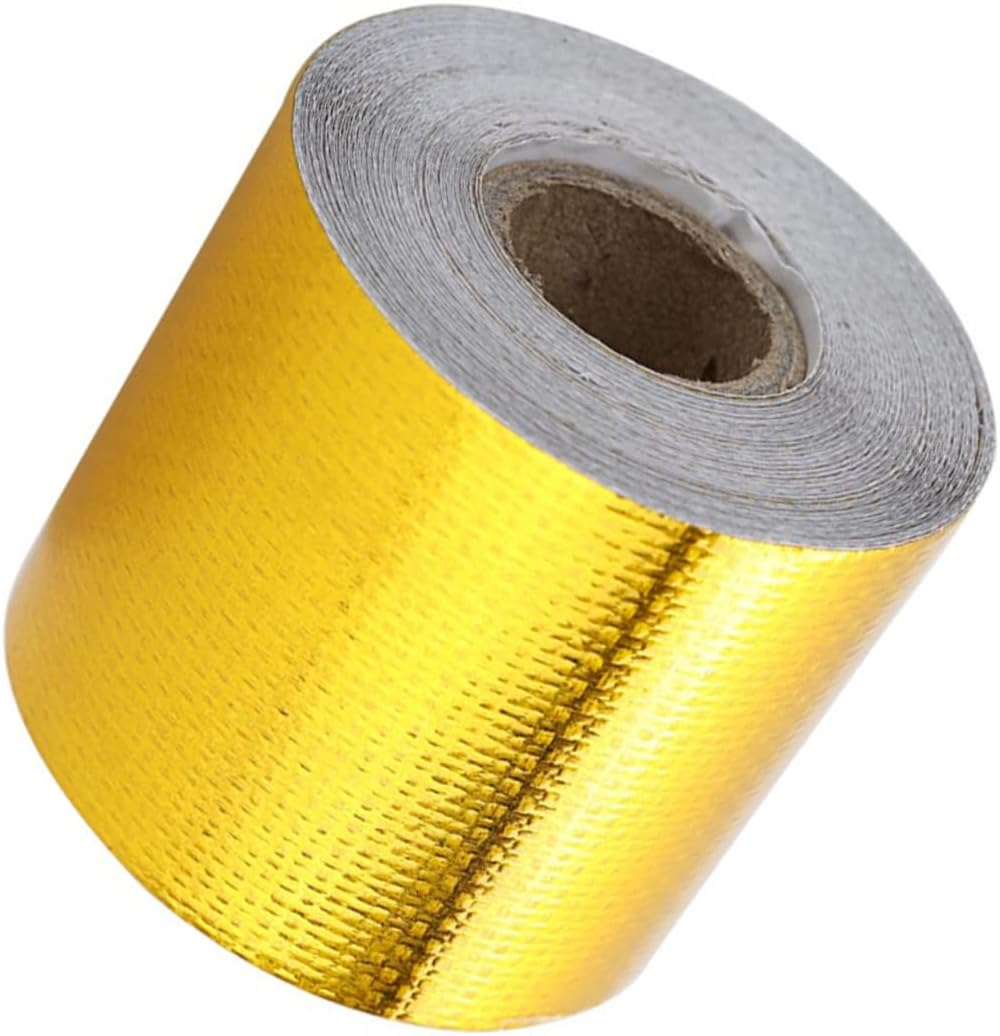 Healvian Foil Seal Tape Fireproof Adhesive Tape for Kitchen Range Hoods Automotive Engine Building Maintenance Strong Adhesion Excellent Thermal Insulation image number 5