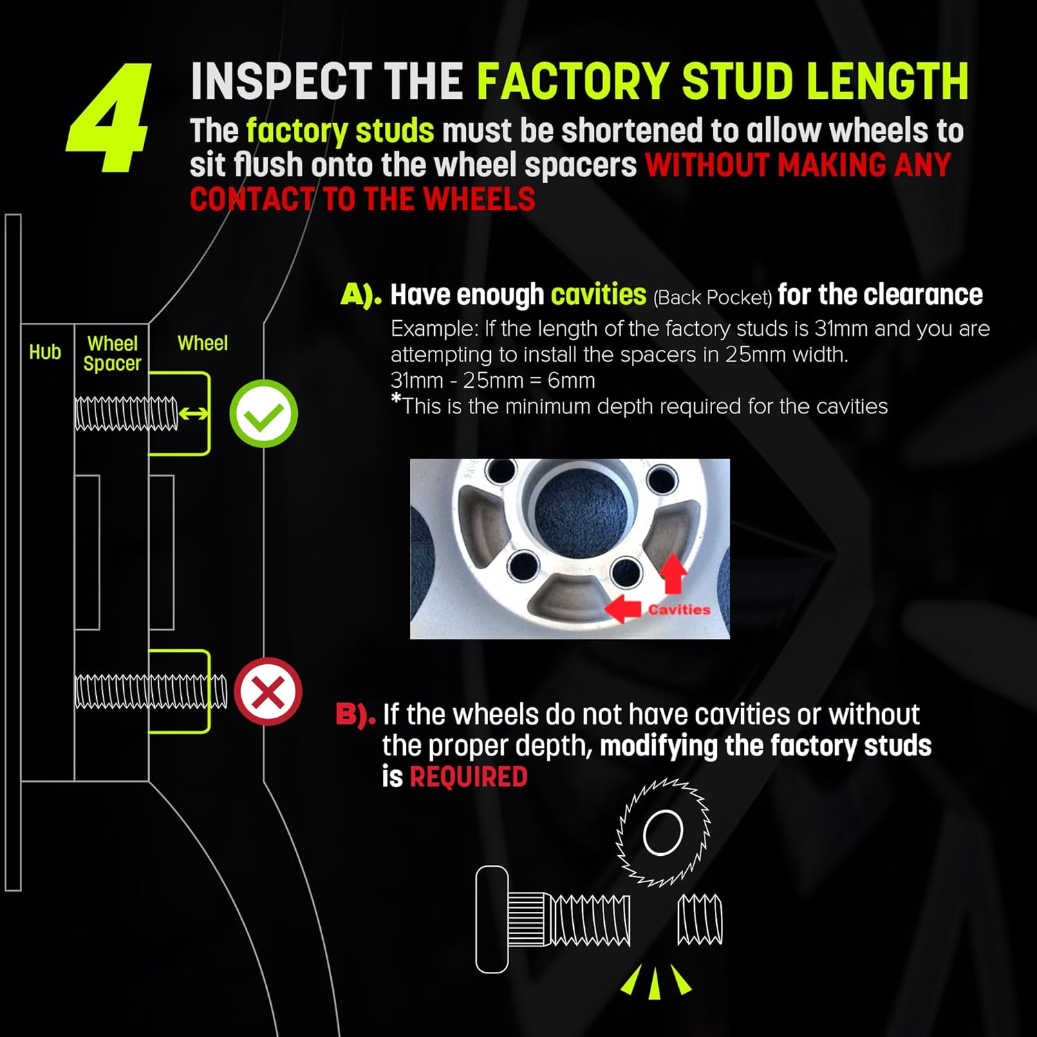 Customadeonly 5Mm Black Hubcentric Wheel Spacers 5X114.3 Compatible for Lexus ES300 350, GS300 350 430,IS250 300 350,LS400 430 460,RC300 350, Camry Highlander Tacoma, Tc Xb (4Pcs 60.1Mm M12X1.5) image number 6