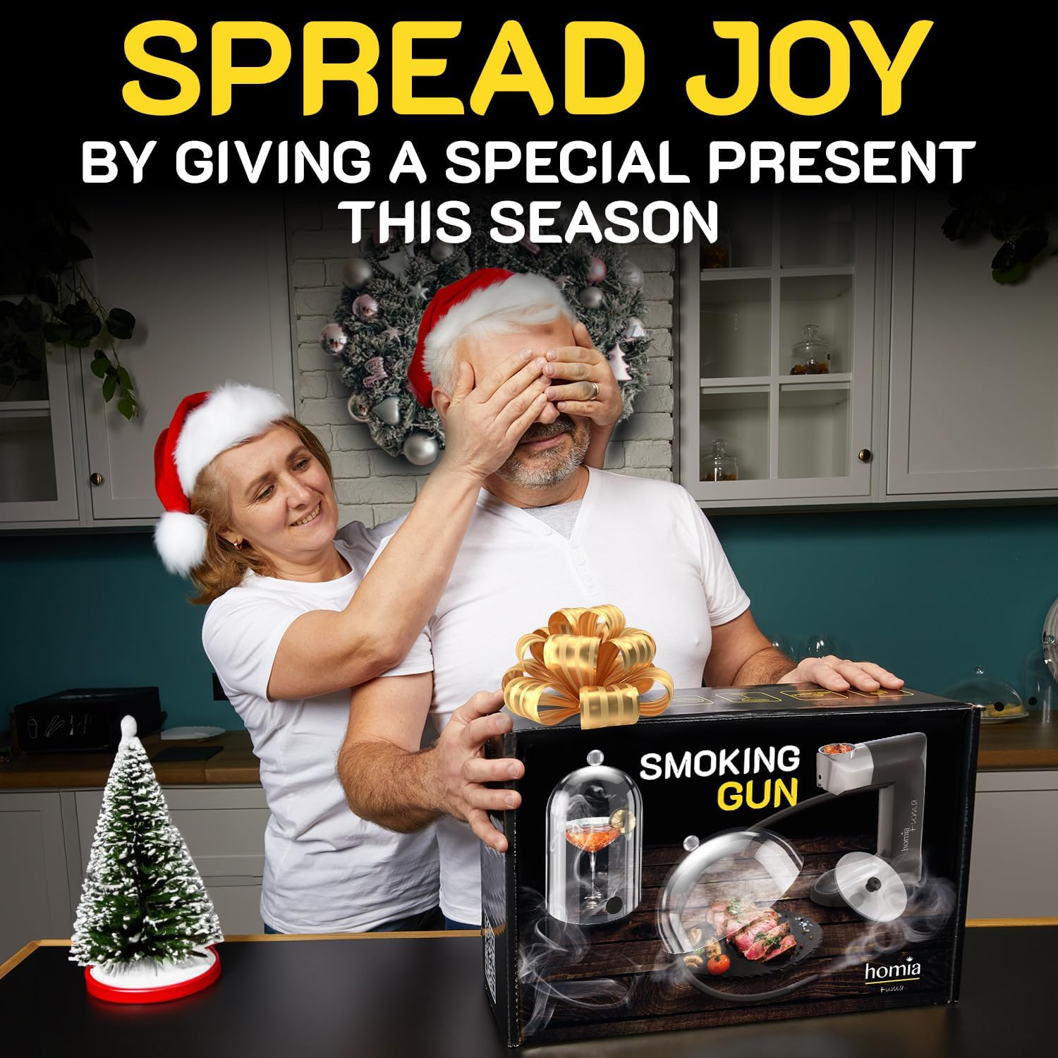 Cocktail Smoker Kit - Whiskey Smoker Kit - Smoke Infuser - Universal Kit, 14 PCS, Smoker Machine with Accessories and Wood Chips - Indoor Smoker - Gift for Men - Extended image number 5