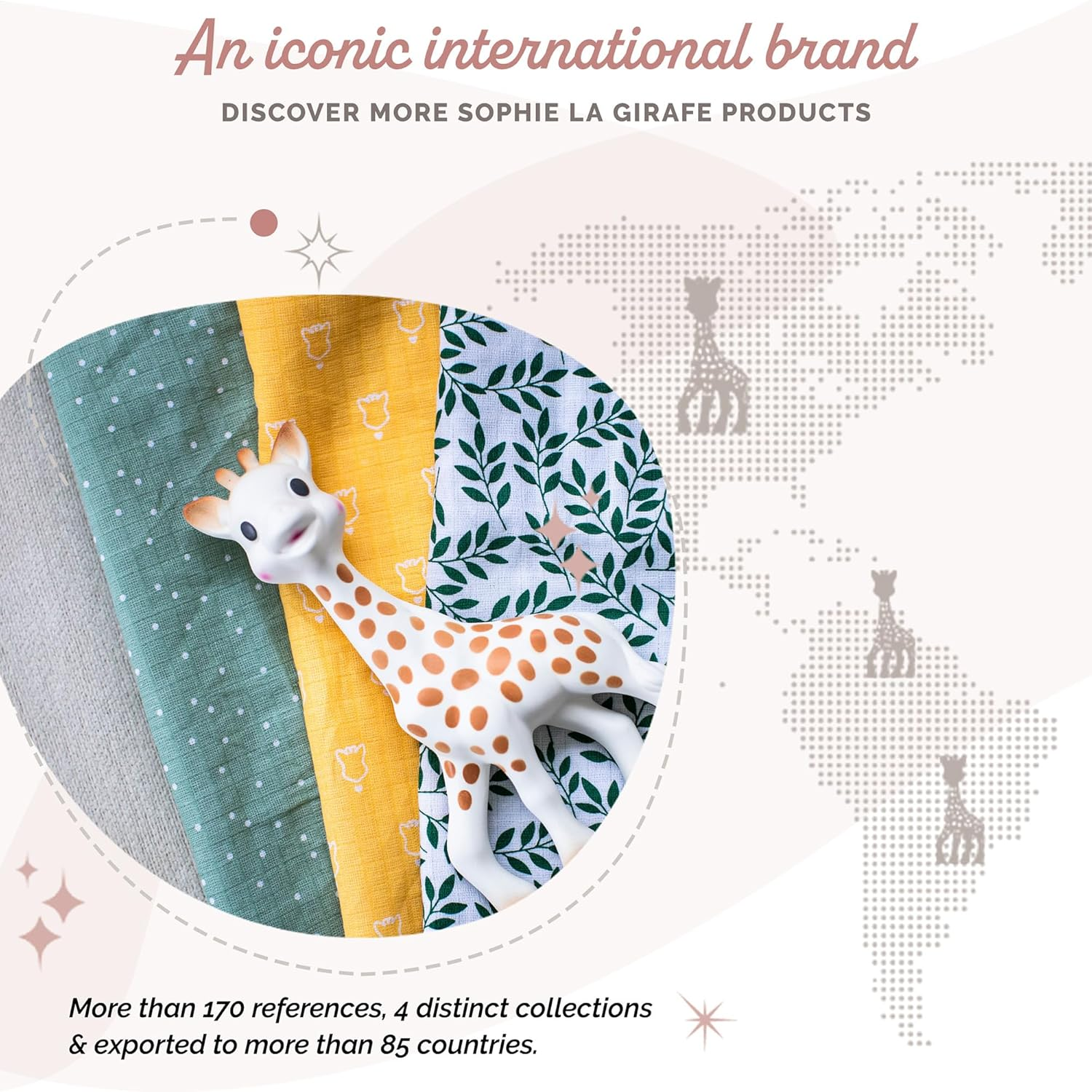 Set of 4 Coloured Muslin Cloths image number 4