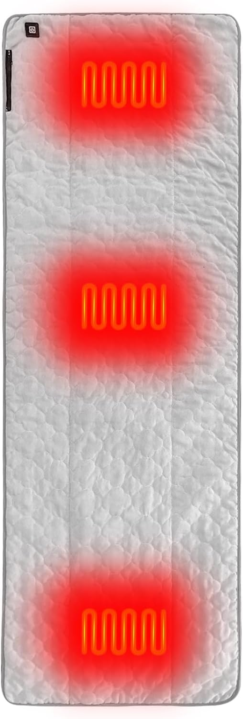 Heated Sleeping Bag Pad Liner,Suede Sleeping Camping Bag Insert,Usb Heated Pad Great for Camping,Sofa,Office（Power Bank Is Not Included）