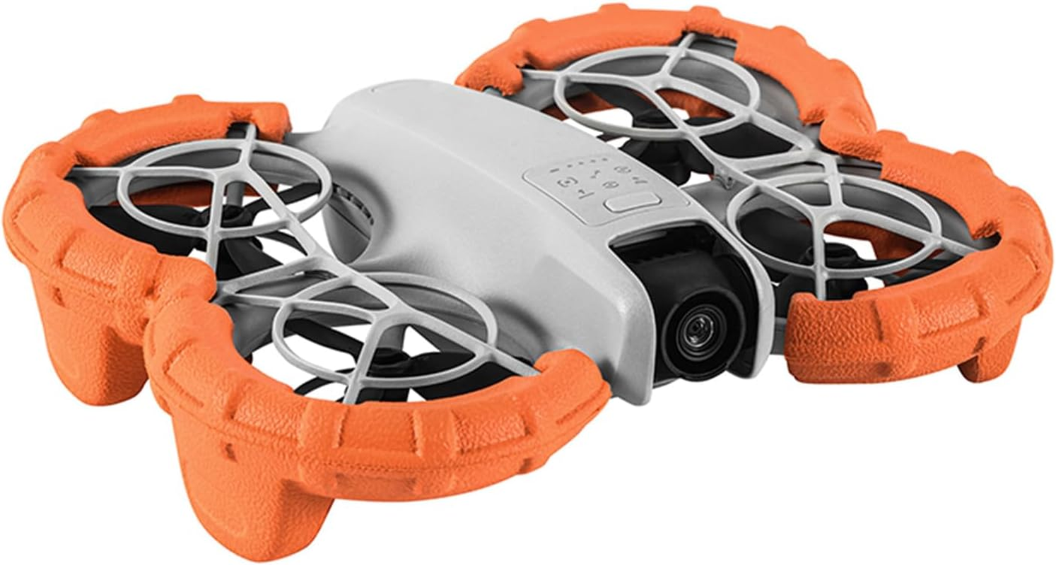 Generic Propeller Guard Protector Bumper for DJI NEO Drone, Orange, Anti-Collision, Buoyancy, Easy to Install, Professional Level