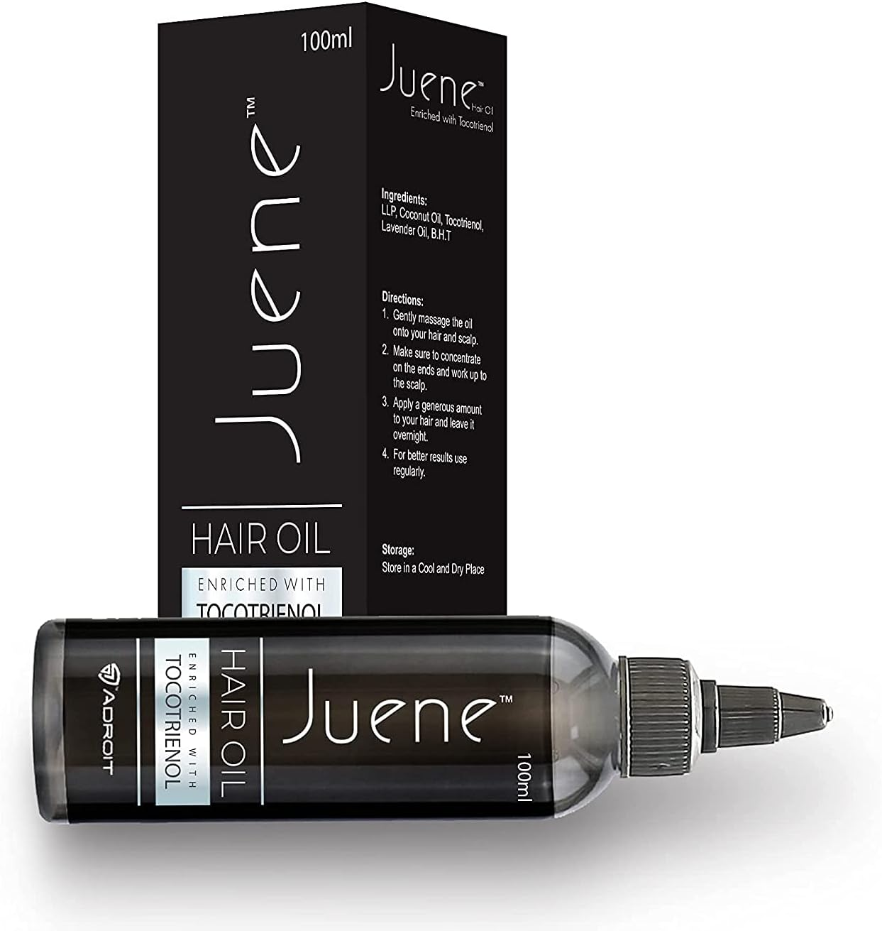 Ra Juene Hair Oil | Enriched with Tocotrienol and Coconut Oil 100Ml {Pack of 2}
