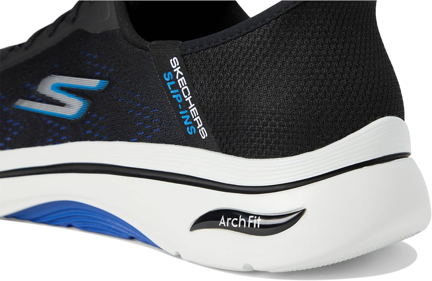 Skechers Men'S Go Walk Arch Fit 2.0 Simplicity 2.5 Trainers, Black, 42.5 EU image number 4