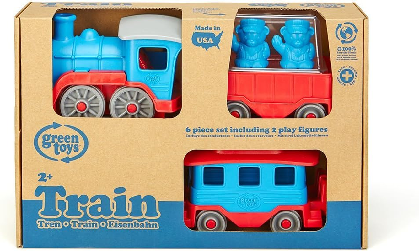 Green Toys - Train - Blue - Blue/Red image number 3