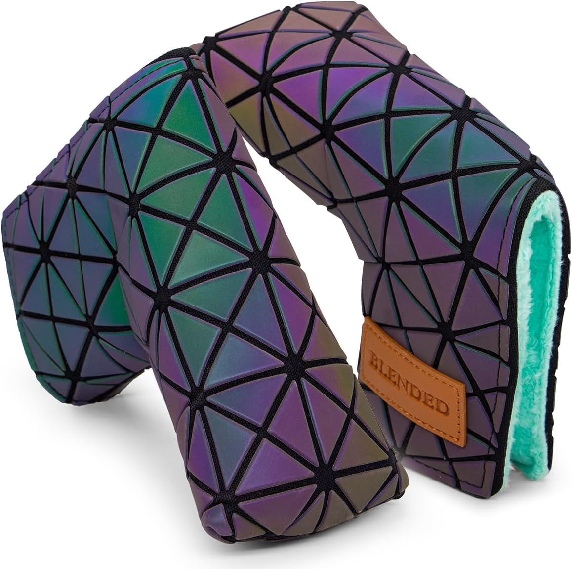 BAIRBRE Golf Putter Covers,Blade Putter Cover Mallet Putter Haedcovers Leather Golf Club Covers Putter Headcover with Magnetic for Scotty Cameron Taylormade Titleist Odyssey image number 3