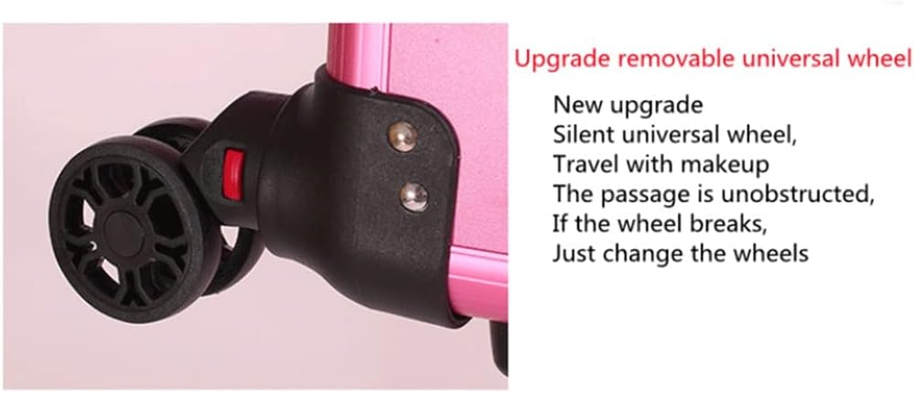 Cosmetic Cases Makeup Artist Suitcase Aluminum Travel Beauty Nail Suitcase with Mirror Light Makeup Trolley Tool Case Suitcase /1465 image number 5