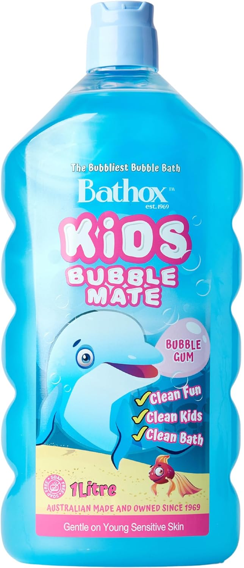 Kid Bubble Bubblegum Bath for Kids, 1 L