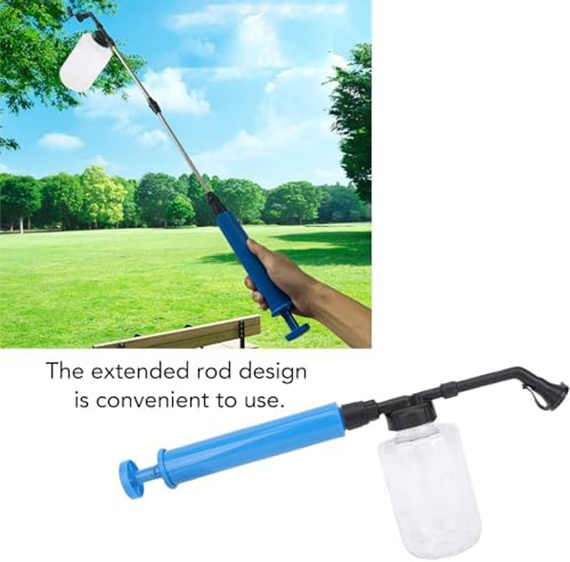 Diatomaceous Earth Duster 500Ml, Bulb Powder Applicator with Long Reach Pole for Bed Bugs, Roaches, Organic Garden Control image number 4