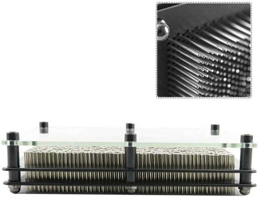 3D Metal Pin Art Board Classic Picture Maker Desk Toys Frame Impression Gadget, Available in Large & Medium Sizes, Perfect Desk Accessory for Home or Office