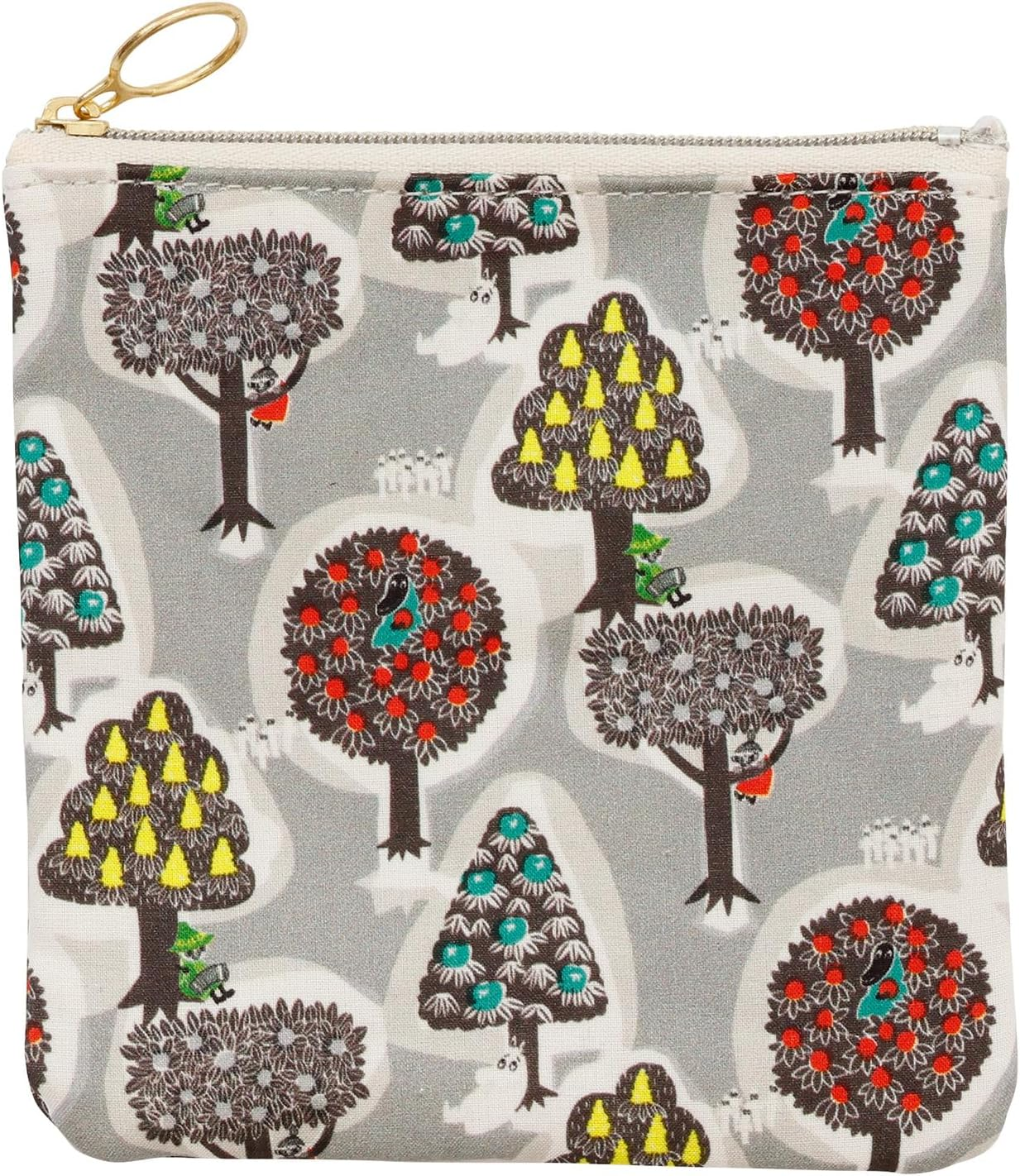 Quarter Report Moomin Flat Pouch