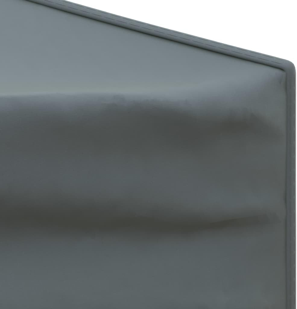 Vidaxl Folding Party Tent with Sidewalls Outdoor Garden Gazebo Pavilion Marquee Canopy Shelter Event Tent Camping Gazebo Anthracite 2X2 M image number 5