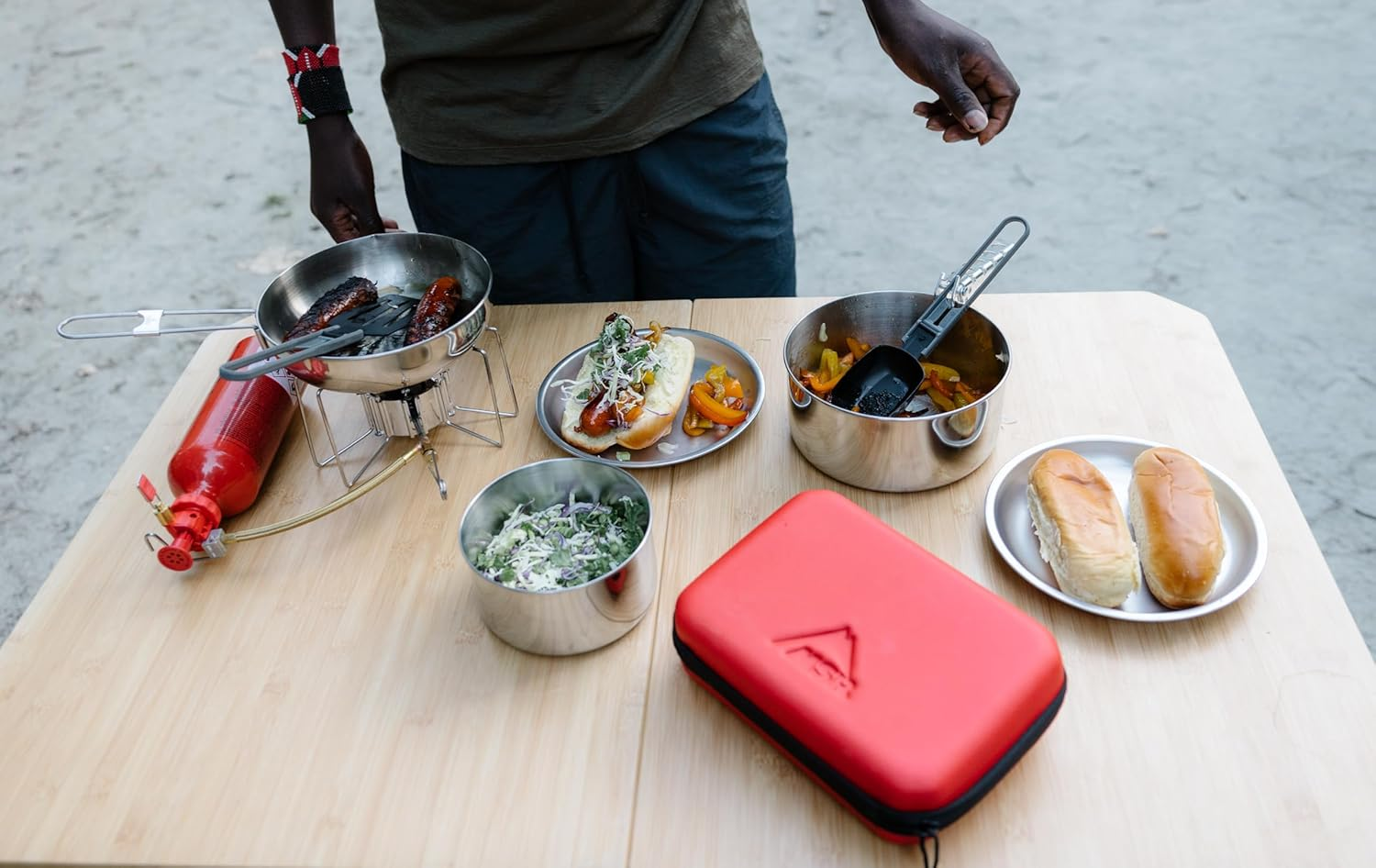 MSR Alpine Stainless Steel Camping Fry Pan image number 4