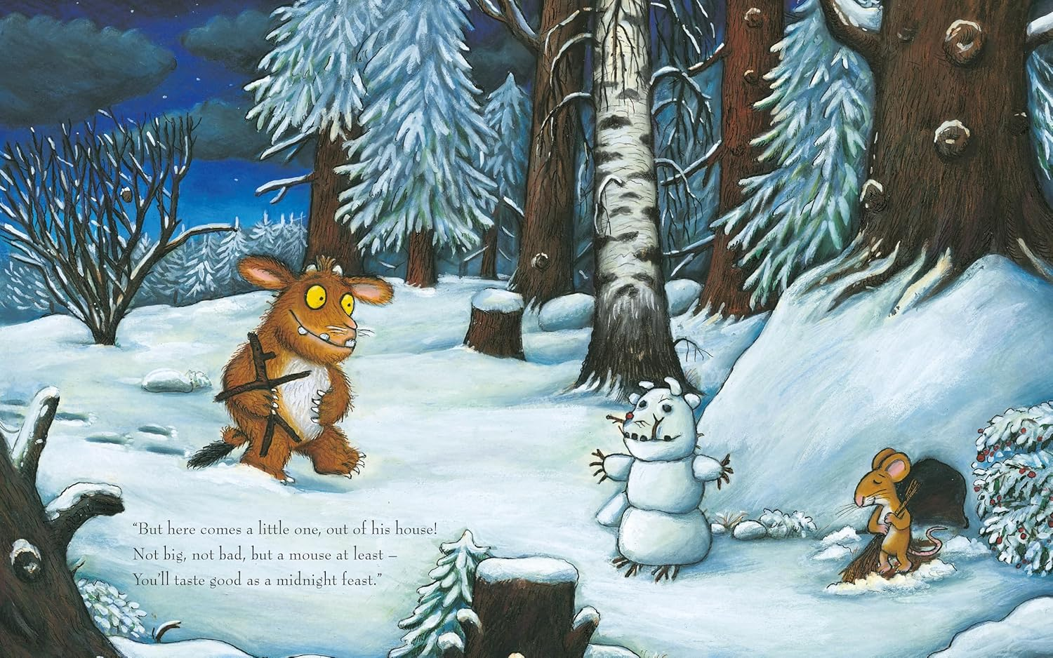 The Gruffalo'S Child 20Th Anniversary Edition: with a Shiny Gold Foil Cover and Fun Activities to Make and Do! image number 1