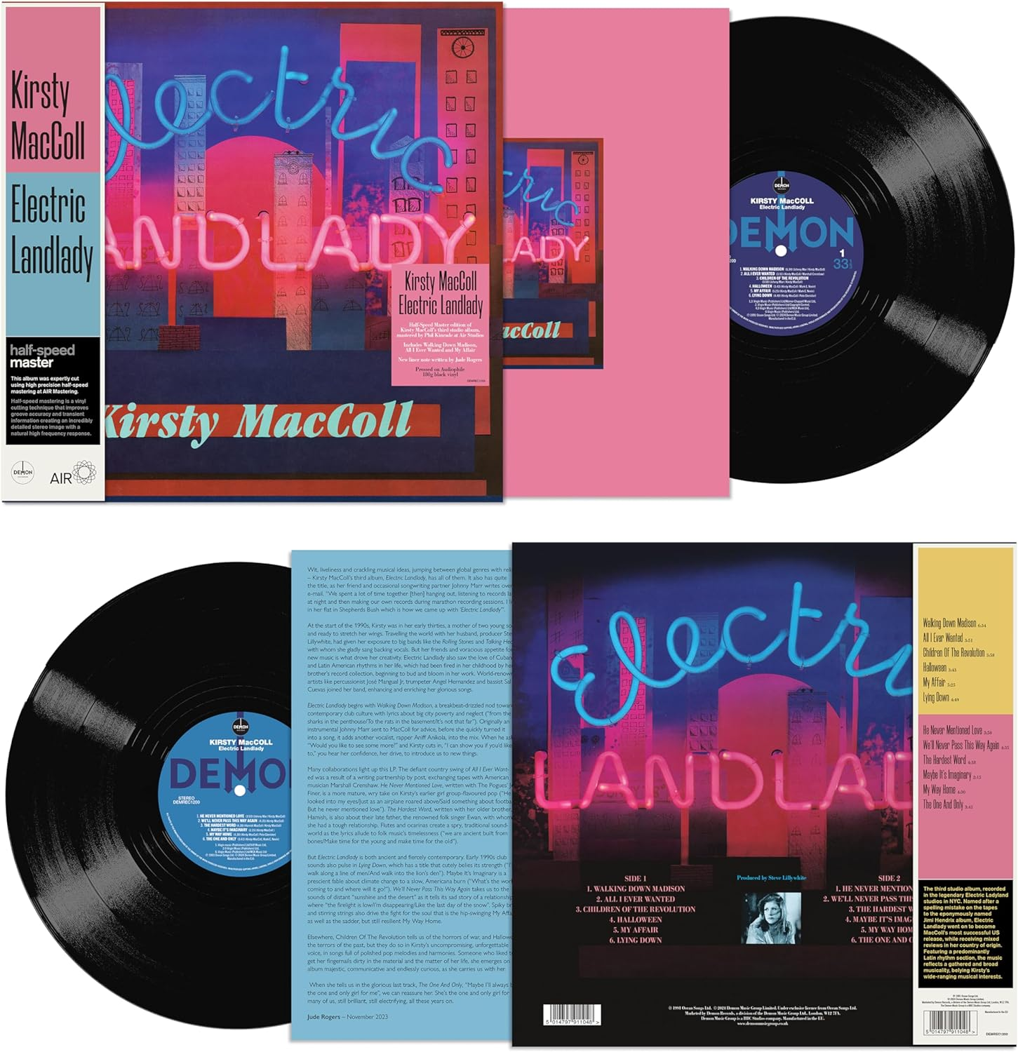 Electric Landlady - Half-Speed Master 180-Gram Black Vinyl