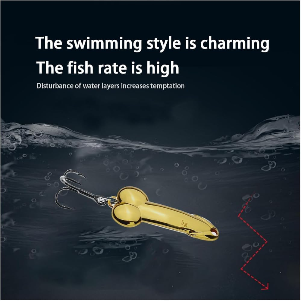Fishing Lures,Top Water Bass Fishing Lures,Freshwater Saltwater Fishing Lures,For Bass Swimbaits Bass Fishing Gear Fishing Gifts,Special Shaped Hard Metal Sequin Fishing Jigs Baits image number 1