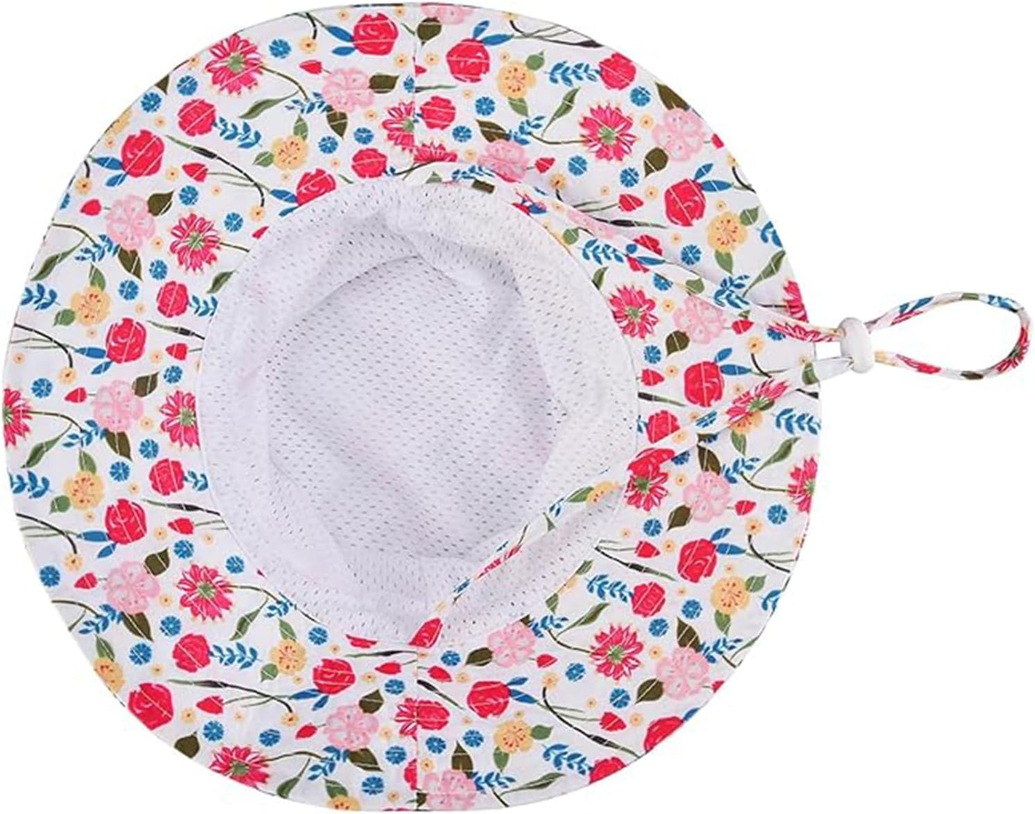 AIJOY Baby Sun Hat Adjustable - 2Pcs Toddler Kids Wide Brim Bucket UPF 50+ Summer Play Hat with Chin Strap (Ages 2-6) image number 6