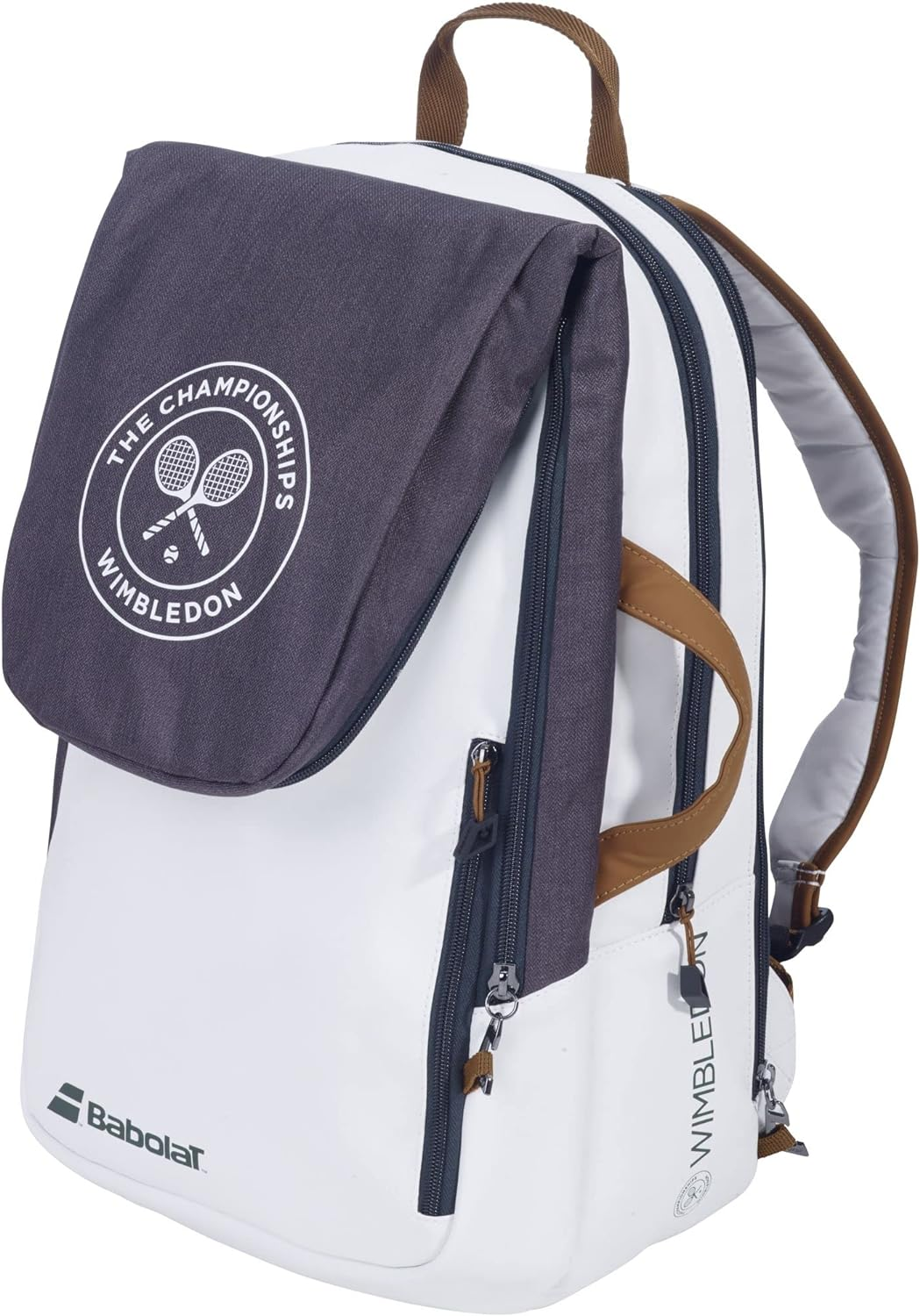 Babolat Pure Wimbledon Tennis Backpack (White/Grey)