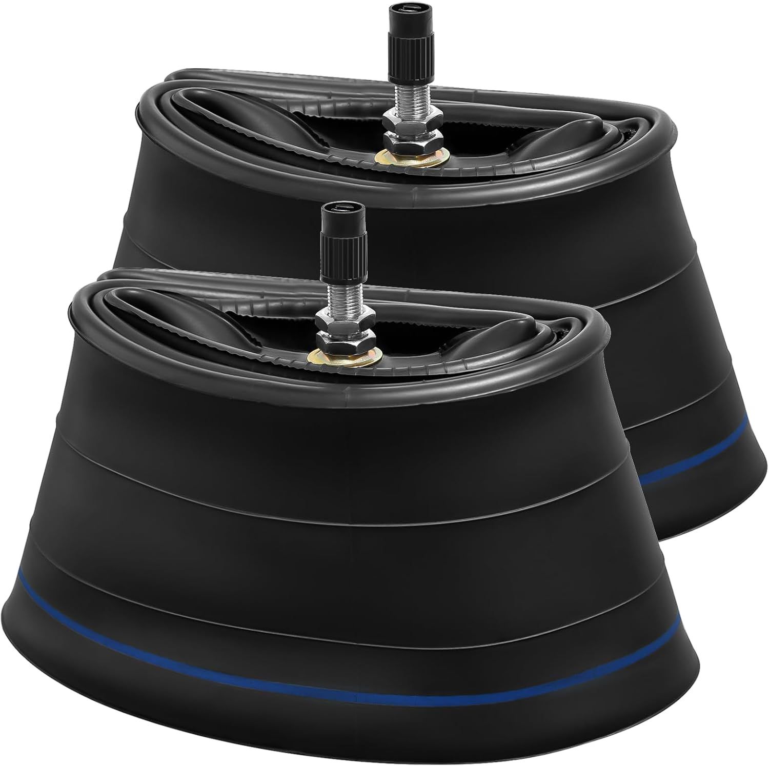 Paowin 2Pcs 3.00-12 Tube,80/100-12 Tube,Tr4 Valve,3.00-12 Heavy Duty Motorcycle Inner Tubes Compatible with 3.00-12 80/100-12 Dirt Pit Bike/Motorcycle/Mini Motorbike Front Rear Tire,Pn-007 image number 2