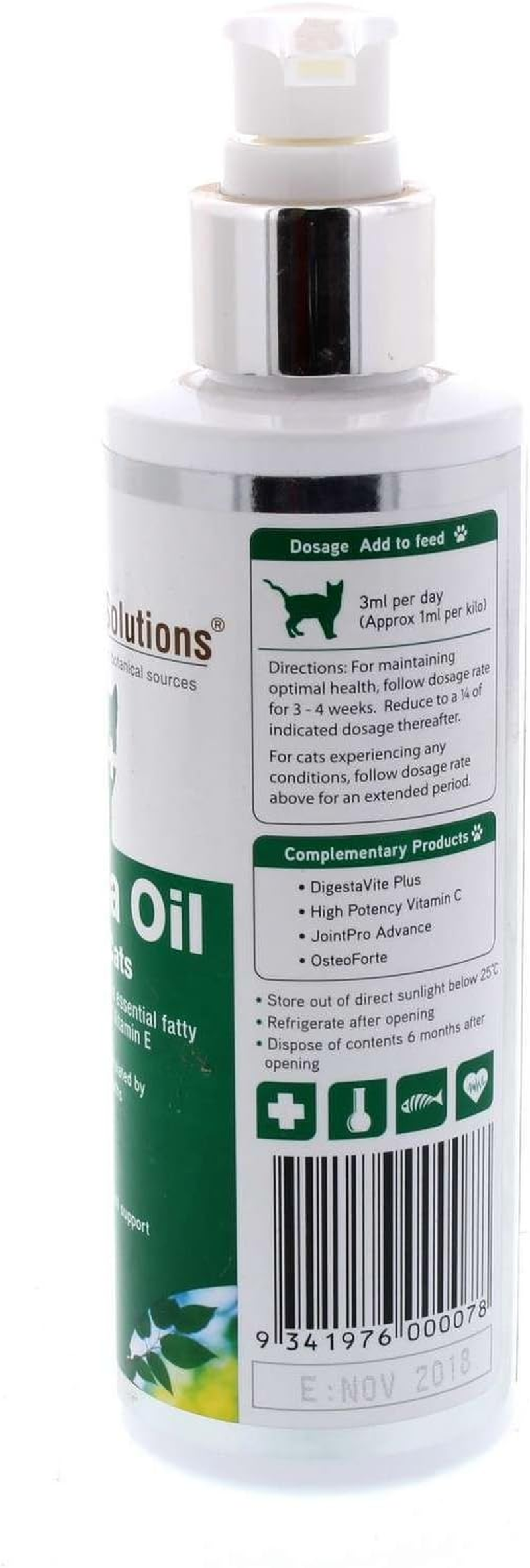 NAS CAT OMEGA OIL 200ML (NASO1000) image number 2