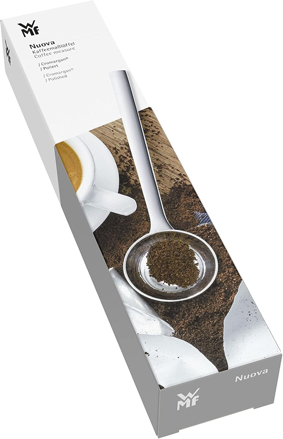 WMF Coffee Measure Spoon Set 7 Pieces Pieces Measuring Spoon Measuring Cups, Rustproof Polished Stainless Steel